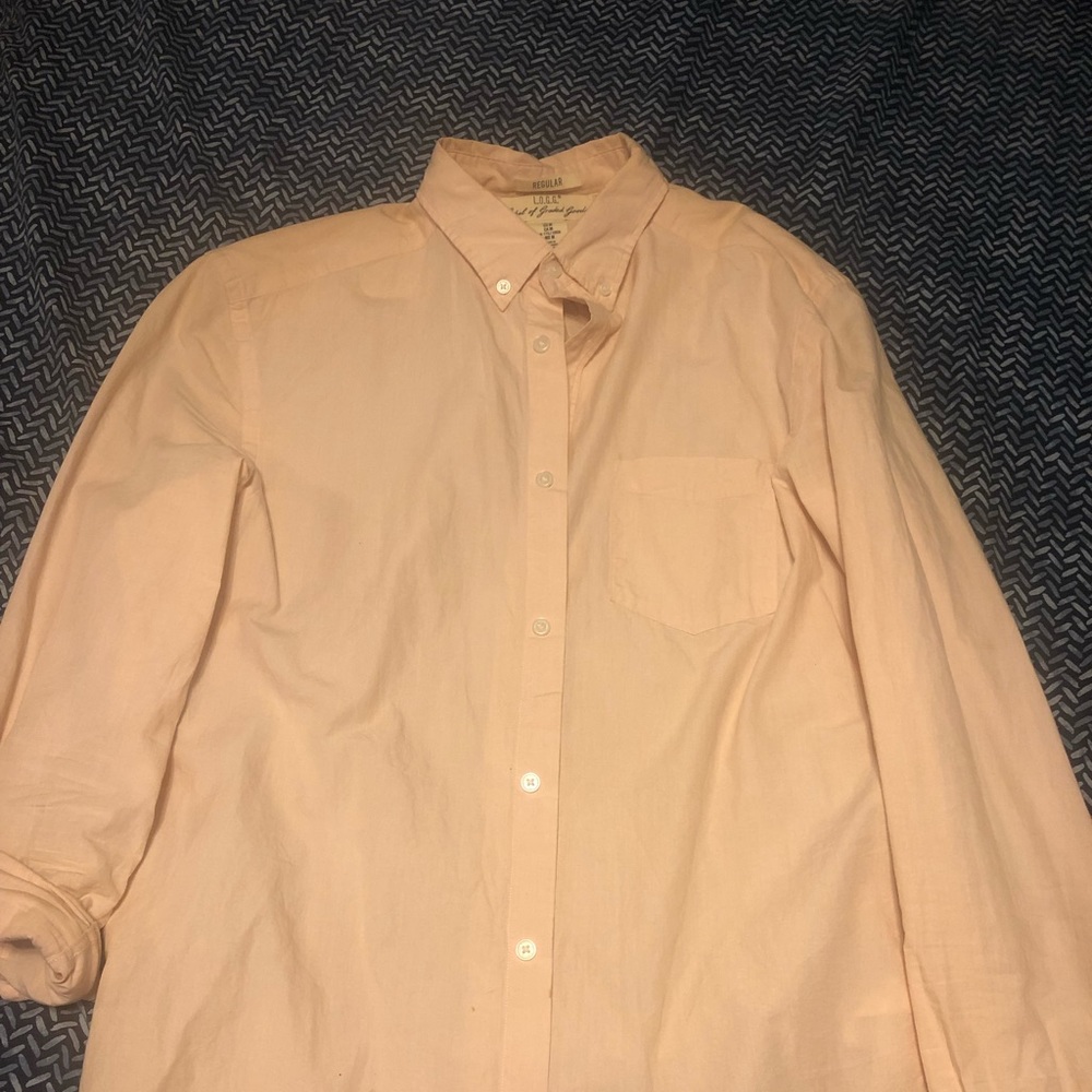 Men’s long sleeve button up